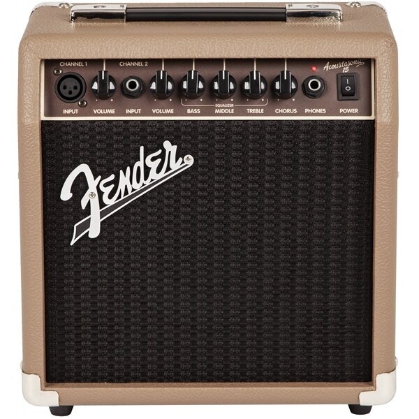 Acoustic guitar combo Fender Acoustasonic 15