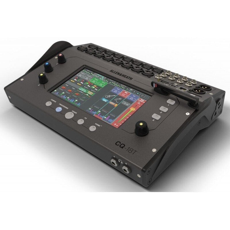 Allen & Heath CQ-18T Ultra-Compact 18in / 8out Digital Mixer with Wi-Fi Allen & Heath CQ-18T Ultra-Compact 18in / 8out Digital Mixer with Wi-Fi