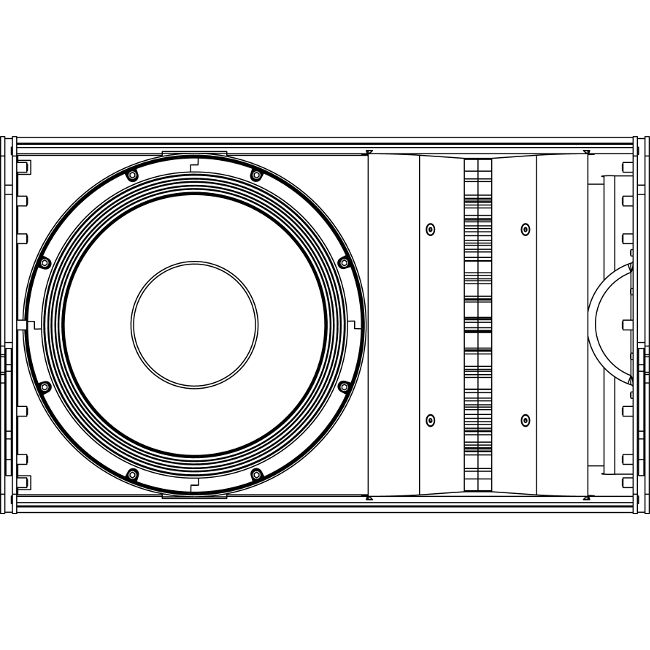 LA122A - Active 2-Way Compact Line Array Element 4 LA122A - Active 2-Way Compact Line Array Element 4