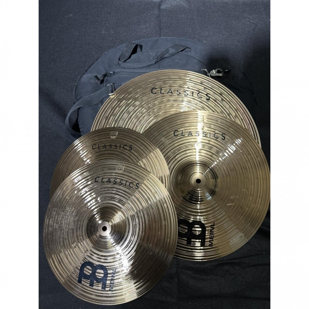 Meinl Classics Cymbal Set (HH x2, Crash, Ride) Meinl Classics Cymbal Set (HH x2, Crash, Ride)