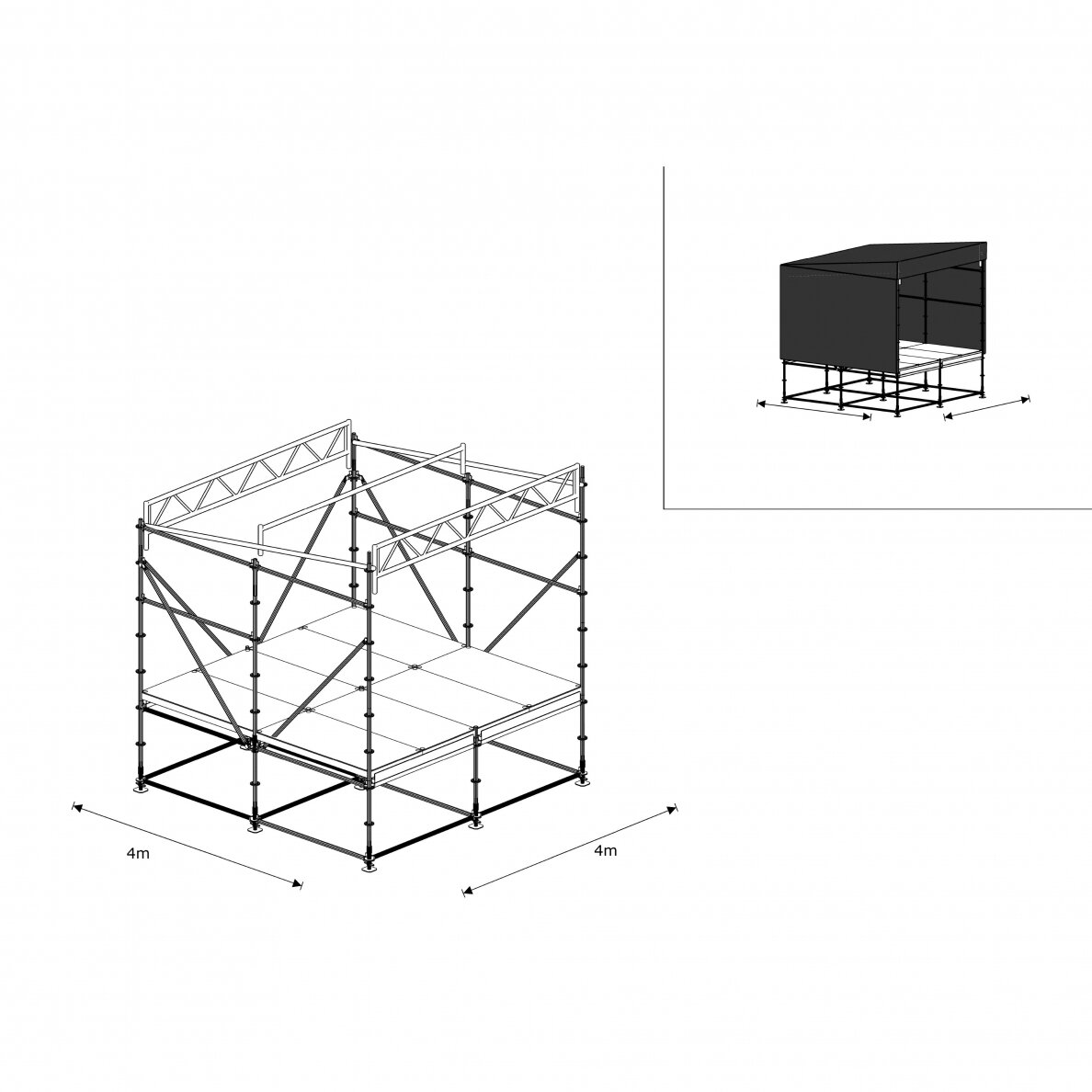 Monitorinė 4x4