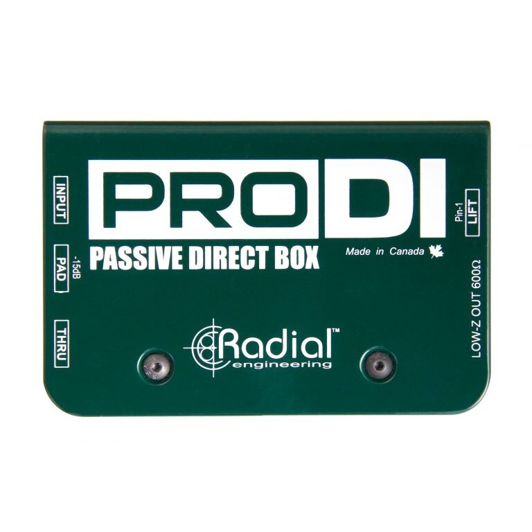 Radial Engineering Pro DI Mono Passive Direct Box Radial Engineering Pro DI Mono Passive Direct Box