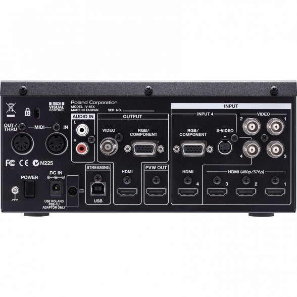 Roland V-4EX 4-Channel Digital Video Mixer with Effects 1 Roland V-4EX 4-Channel Digital Video Mixer with Effects 1