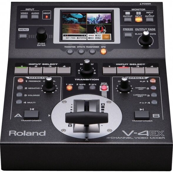Roland V-4EX 4-Channel Digital Video Mixer with Effects 2 Roland V-4EX 4-Channel Digital Video Mixer with Effects 2